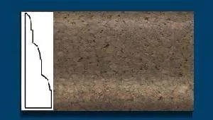 Плинтус пробковый ArtCorkDesing С 105 (Колер 7) 18x45x910 мм в Нижнекамске