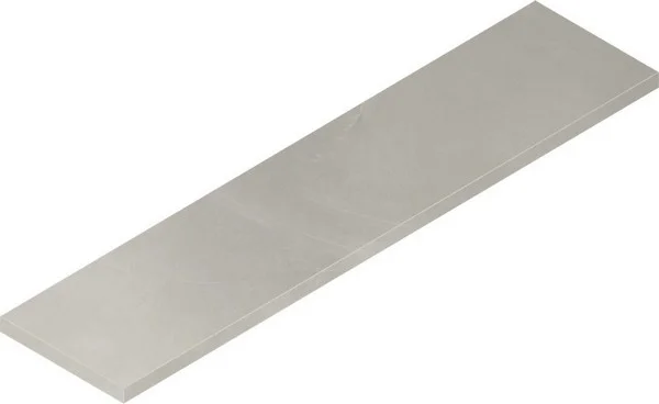 Керамогранит Italon Континуум Сильвер Ступень угловая левая 33х120 (Натуральная) в Нижнекамске