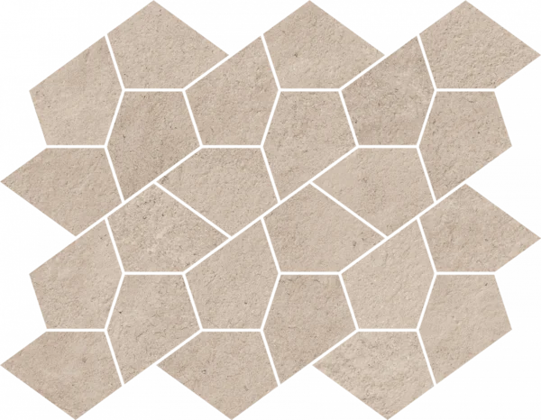 Керамогранит Italon Этернум Крим Мозаика Калейдо 35.6х27.6 (Натуральная) в Нижнекамске
