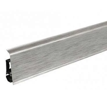 Плинтус пластиковый Arbiton INDO70 17 Алюминий 2,5 м в Нижнекамске