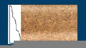 Плинтус пробковый ArtCorkDesing С 105 (Колер 8) 18x45x910 мм в Нижнекамске