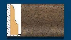 Плинтус пробковый ArtCorkDesing С 104 (Колер10) 12x40x910 мм в Нижнекамске