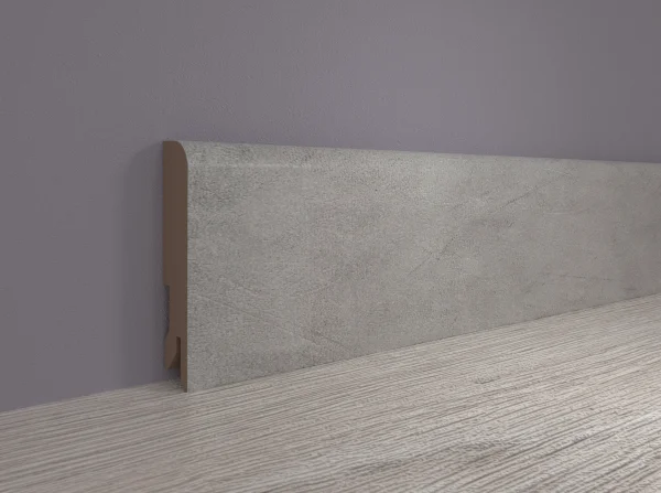 Плинтус MDF Bonkeel 24065 Бетон Лофт Натур (100х16х2400 мм) в Нижнекамске