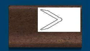 Угол пробковый наружный ArtCorkDesign С 303 Колер 14 в Нижнекамске