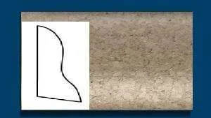 Плинтус пробковый ArtCorkDesing С 102 (Колер 6) 20x40x910 мм в Нижнекамске