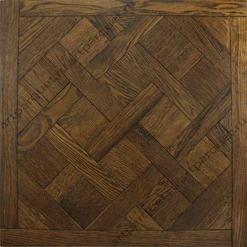 Модульный паркет Кочанелли Версаль Дуб Омбра 600*600*15 мм фаска в Нижнекамске