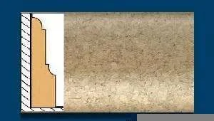 Плинтус пробковый ArtCorkDesing С 103 (Колер 4) 12х65х910 мм в Нижнекамске