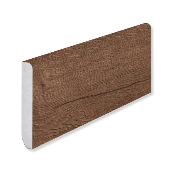 Кварцевый плинтус Fargo 81996-6 Дуб Южная Ночь градиент 80х11х2200 мм в Нижнекамске