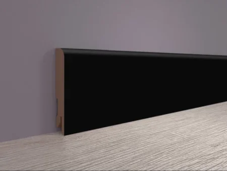 Плинтус MDF Bonkeel 24032 Чёрный Софт (100х16х2400 мм) в Нижнекамске