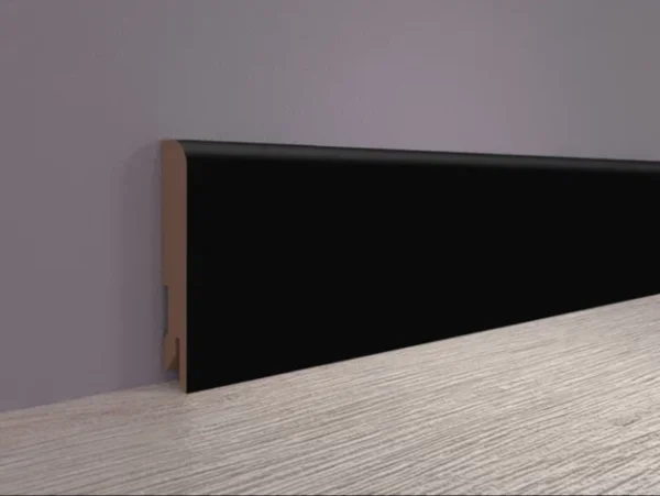 Плинтус MDF Bonkeel 24032 Чёрный Софт (100х16х2400 мм) в Нижнекамске