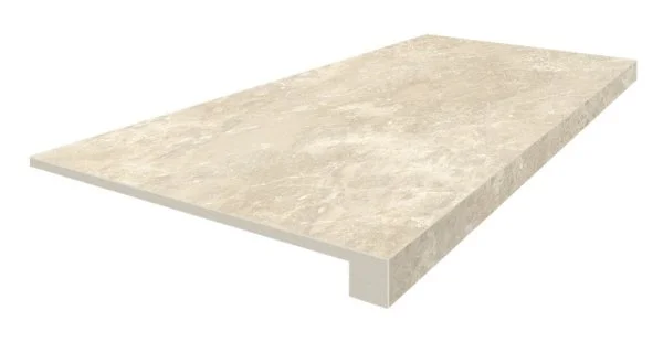 Керамогранит Coliseum Да Винчи Беж Ступень фронтальная (Натуральный, 33х60) в Нижнекамске