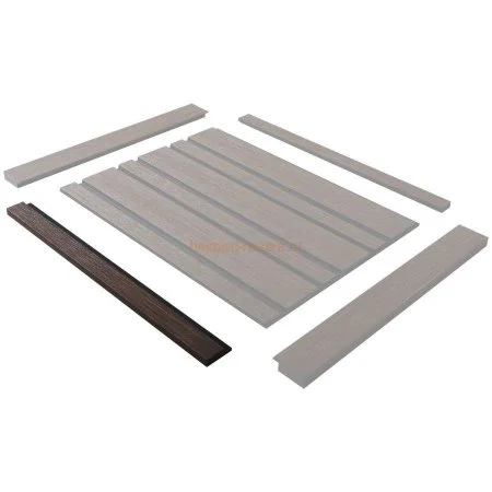 Финишный молдинг LF124A BR396K правый декорированный (42х12х2700мм) в Нижнекамске