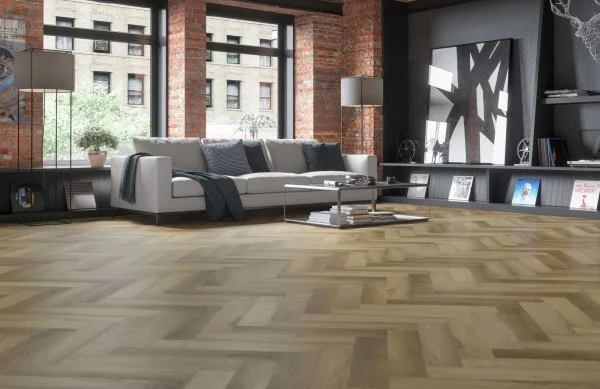 Кварц-виниловая плитка Fargo Parquet 4мм 33-2187-09 Дуб Афины (Градиент) в Нижнекамске