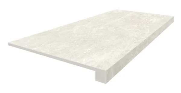 Керамогранит Coliseum Да Винчи Уайт Ступень фронтальная (Натуральный, 33х60) в Нижнекамске