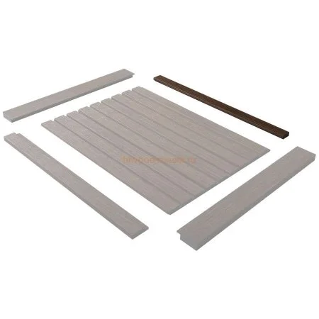 Финишный молдинг LF124B BR396 левый декорированный (31х12х2700мм) в Нижнекамске