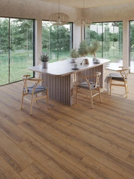 Ламинат Egger PRO 8/33 4V Large Aqua+ Дуб Шерман коньяк коричневый EPL184 в Нижнекамске