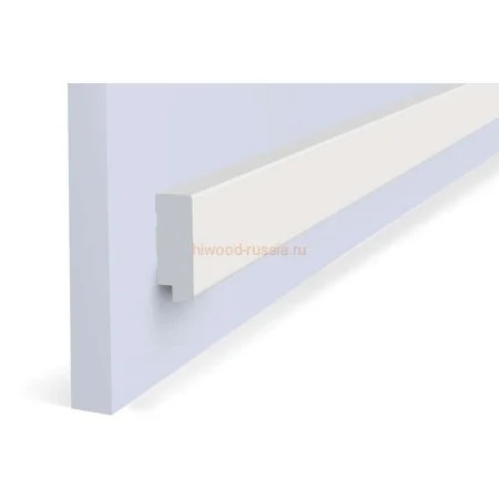 Финишный молдинг LF124B NP левый белый (31х12х2700мм) в Нижнекамске