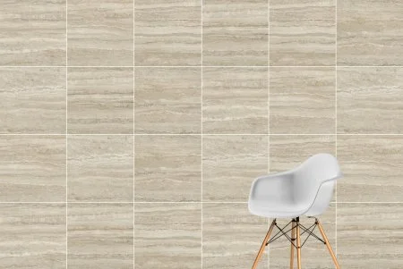 Керамогранит Vitra CityStone Травертин Линейный 60х60 (Натуральная и Реттифицированная) в Нижнекамске