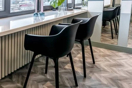 Пробковое покрытие CorkStyle Chevron Silver в Нижнекамске