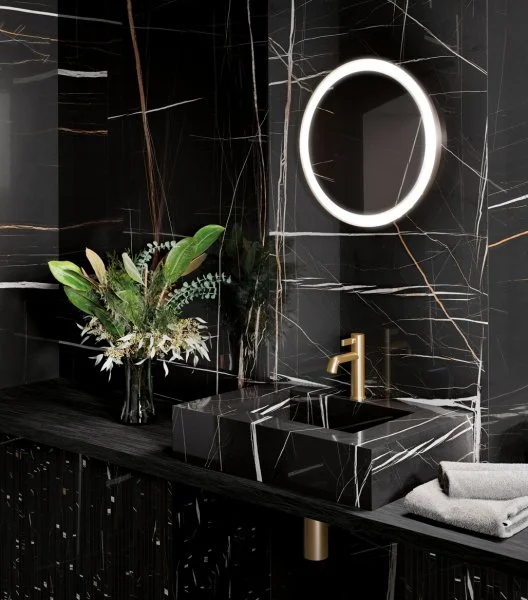 Керамогранит Italon Шарм Делюкс Сахара Нуар 80х160 (Люкс и реттифицированная) в Нижнекамске