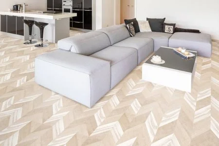 Пробковое покрытие CorkStyle Chevron Creme в Нижнекамске