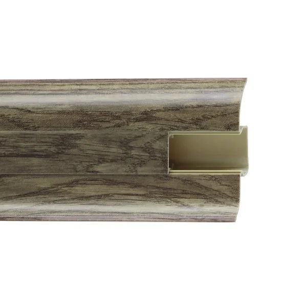 Пластиковый плинтус Royce №841 Дуб Миланский (58х22х2200мм) в Нижнекамске