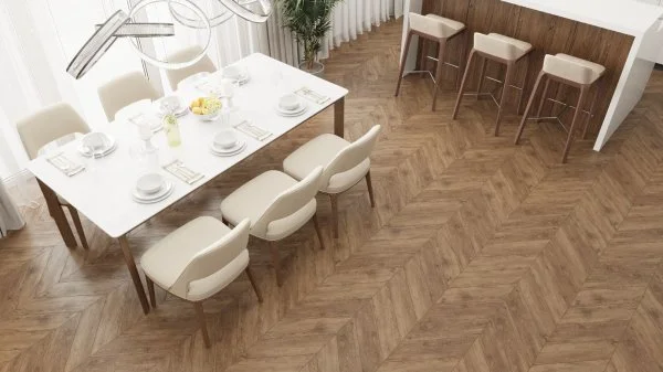Кварц-виниловая плитка Alpine Floor Chevron Гевуина ECO 20-10 (2,5 мм. 43 класс) в Нижнекамске