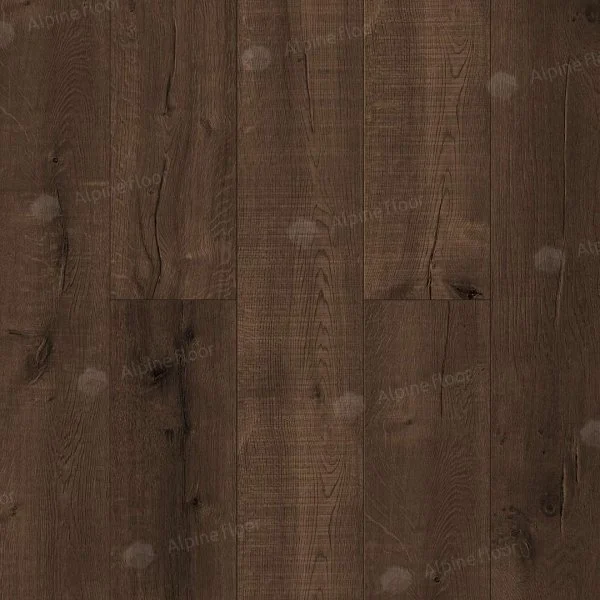 Каменно-полимерная плитка Alpine Floor Real Wood Дуб Мокка ECO 2-2, 6 мм 43 класс в Нижнекамске
