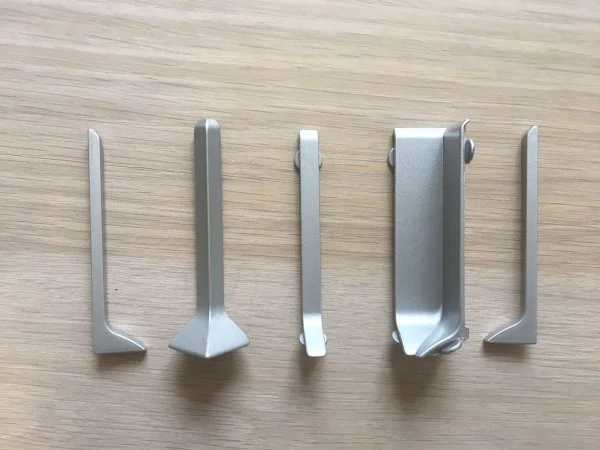 Соединитель для плинтуса ЭлитПроф Плоский 100 (Алюм) в Нижнекамске