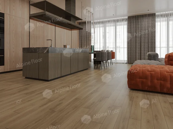 Каменно-полимерная плитка Alpine Floor Grand Sequoia Village Вайпуа ECO 11-1907 4мм, 43 класс в Нижнекамске