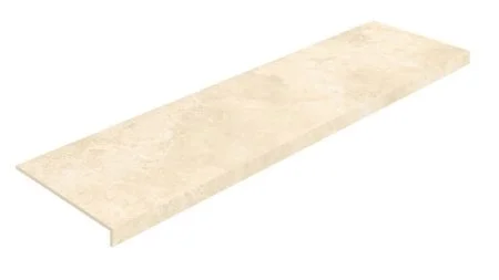 Керамогранит Coliseum Аурелия Уайт Ступень фронтальная (Натуральный, 33х120) в Нижнекамске