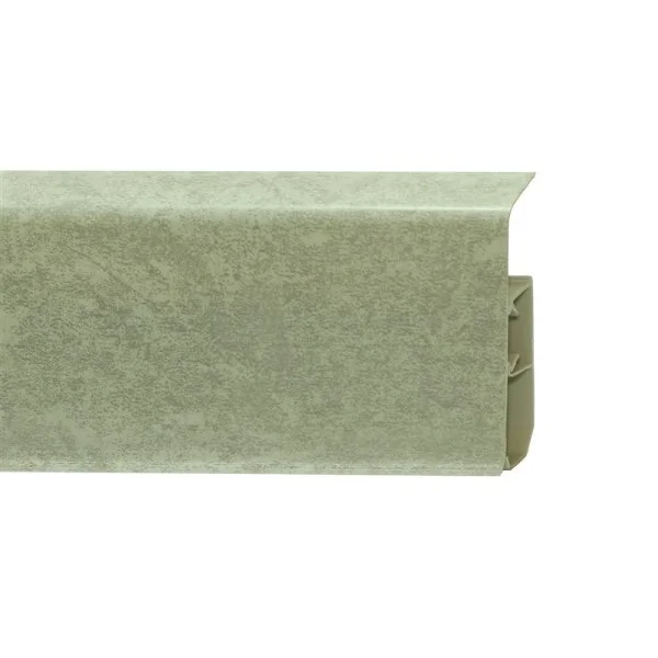 Пластиковый плинтус Royce №339 Мрамор Светлый (80х24х2200мм) в Нижнекамске