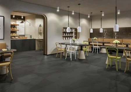 Керамогранит Coliseum Ардезия Блэк 60х120 (Натуральный и Реттифицированный) в Нижнекамске