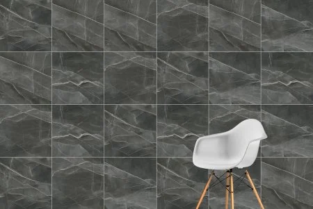 Керамогранит Vitra SityMarble Калакатта Блэк 60х60 (Лаппатированная и Реттифицированная) в Нижнекамске