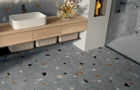 Керамогранит Coliseum Палладио Блэк 60х120 (Натуральный и Реттифицированный) в Нижнекамске