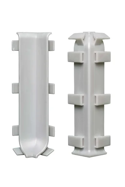 Внутренний угол Bonkeel ПЛ80 серый (ПВХ) в Нижнекамске