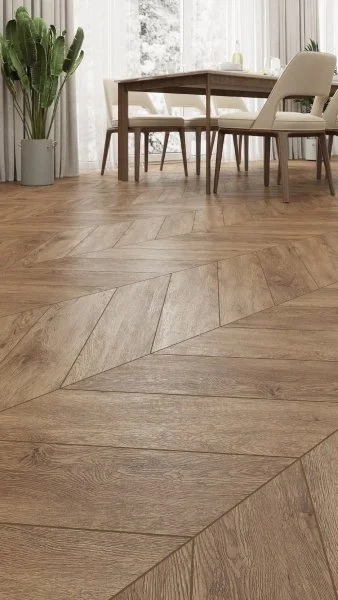 Кварц-виниловая плитка Alpine Floor Chevron Гевуина ECO 20-10 (2,5 мм. 43 класс) в Нижнекамске