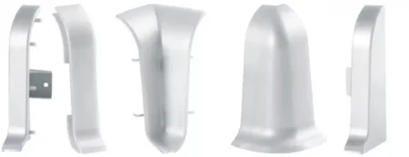 Заглушка для плинтуса ALP-C43 Серебро (ПВХ) в Нижнекамске