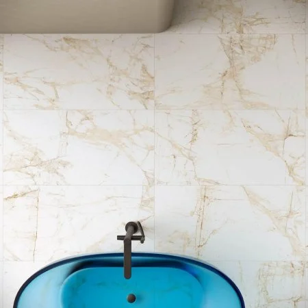 Керамогранит Coliseum Канова Уайт 60х120 (Натуральный и Реттифицированный) в Нижнекамске