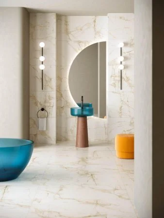 Керамогранит Coliseum Канова Уайт 60х60 (Натуральный и Реттифицированный) в Нижнекамске