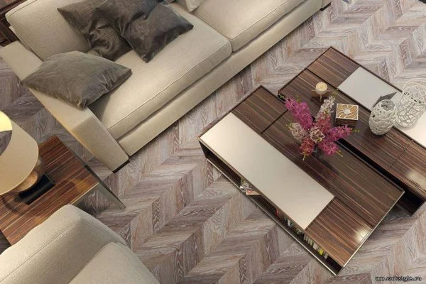 Пробковое покрытие CorkStyle Chevron Brown (1235*305*6 мм) HC в Нижнекамске