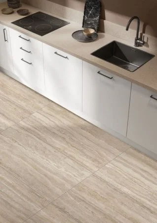 Керамогранит Vitra CityStone Травертин Линейный 60х120 (Натуральная и Реттифицированная) в Нижнекамске