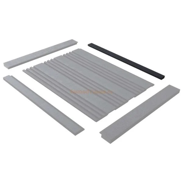 Финишный молдинг LF124B BK114K левый декорированный (31х12х2700мм) в Нижнекамске