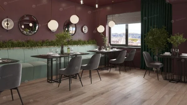 Кварц-виниловая плитка Alpine Floor Premium XL Дуб Персиковый ЕСО 7-20, 8 мм. 43 класс в Нижнекамске