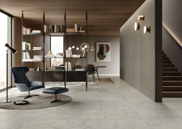 Керамогранит Italon Метрополис Абсолют Сильвер 80х80 (Натуральная и Реттифицированная) в Нижнекамске