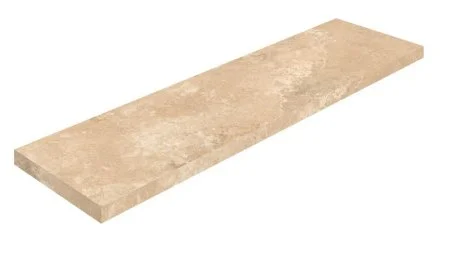Керамогранит Coliseum Аурелия Беж Ступень угловая левая (Натуральный, 33х120) в Нижнекамске