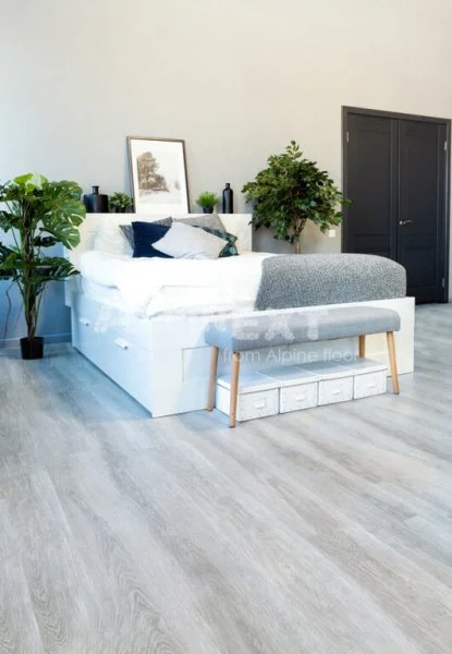 Кварц-виниловая плитка Alpine Floor Ultra Дуб Туманный ЕСО 5-26 2 мм. 34 класс в Нижнекамске