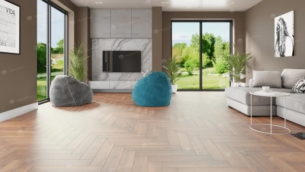 Каменно-полимерная плитка Alpine Floor Parqet Light Дуб Royal ECO 13-2, 4 мм 43 класс в Нижнекамске