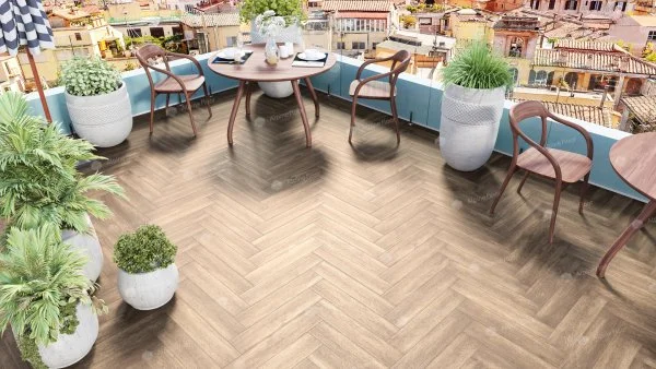 Каменно-полимерная плитка Alpine Floor Parqet Light Макадамия ECO 13-10, 4 мм 43 класс в Нижнекамске