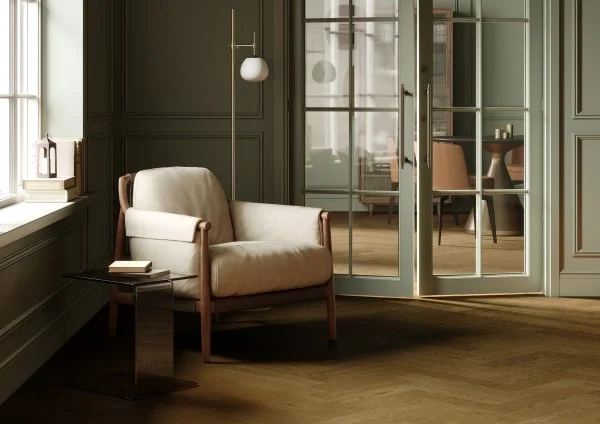 Паркетная доска Quartz Parquet Штучный паркет Дуб Кедровый Латте 44-1258-59 в Нижнекамске